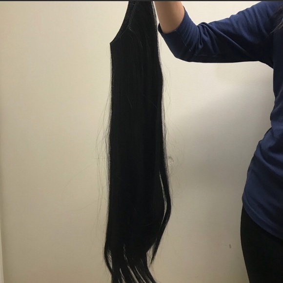 Snoilite Accessories Dark Black Hair Extensions Poshmark